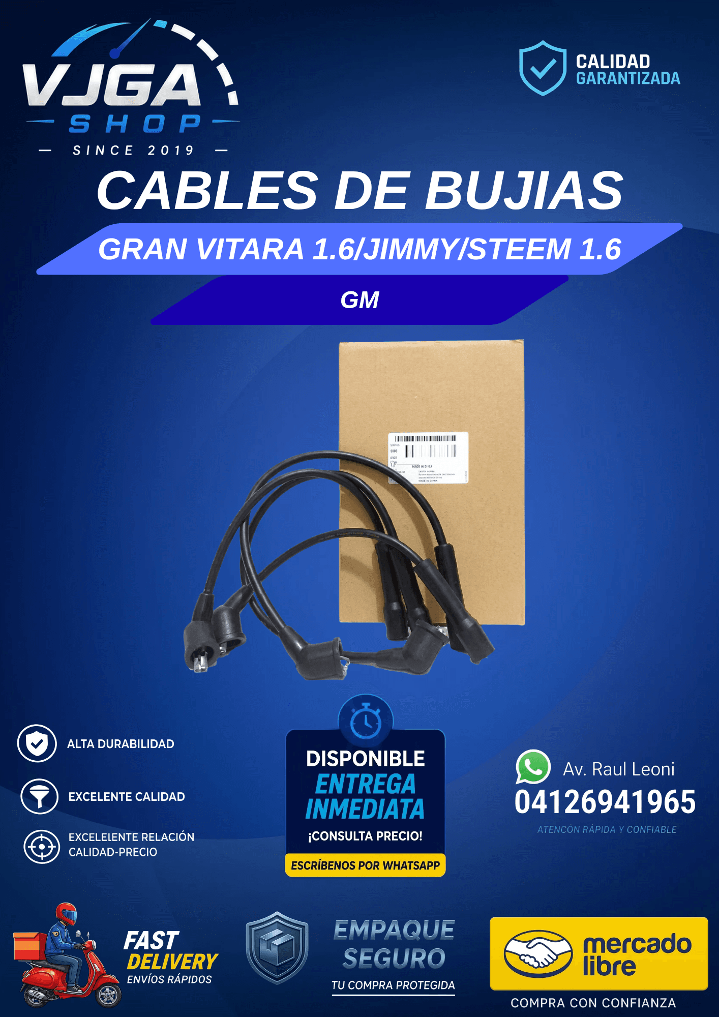 Cables de bujías Gran Vitara 1.6